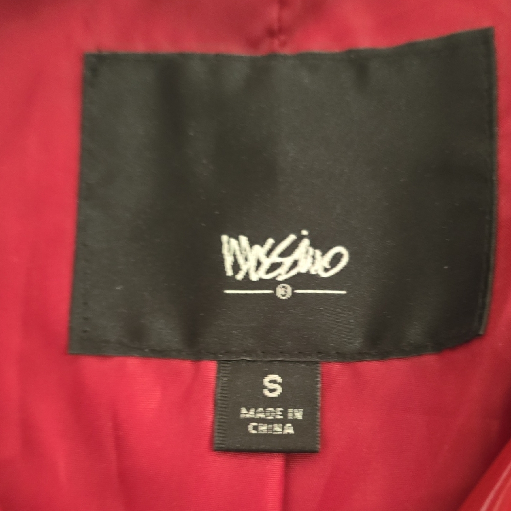 Mossimo Supply Co. Deep Red Outerwear